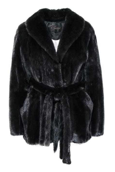 Emilio Gucci mink coat in perfect condition 